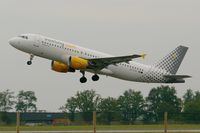 EC-KJD @ LFRN - Airbus A320-216, Take off rwy 28, Rennes-St Jacques  airport (LFRN-RNS) - by Yves-Q