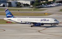 N603JB @ FLL - Jet Blue A320