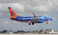 N714SY @ MIA - Sun Country 737-700 - by Florida Metal