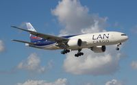 N778LA @ MIA - LAN Cargo 777-200 - by Florida Metal