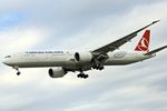 VT-JEP @ EGLL - On lease to Turkish Airlines - Boeing 777-300ER - c/n 35158 - at Heathrow - by Terry Fletcher