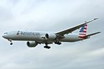 N720AN @ EGLL - American Airlines - 2013 Boeing 777-323(ER), c/n: 33522 at Heathrow - by Terry Fletcher