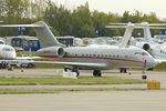 9H-VTC @ EGGW - 2013 Bombardier BD 700-1A11 Global 5000, c/n: 9571 at Luton - by Terry Fletcher