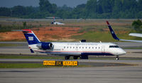 N438AW @ KCLT - Taxi CLT - by Ronald Barker