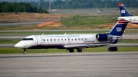 N454AW @ KCLT - Taxi CLT - by Ronald Barker