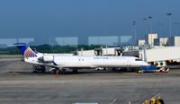 N504MJ @ KCLT - Gate A2 CLT - by Ronald Barker