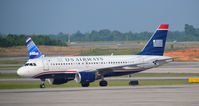 N756US @ KCLT - Taxi CLT - by Ronald Barker