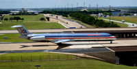 N479AA @ KDFW - Taxi DFW - by Ronald Barker