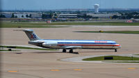 N494AA @ KDFW - Taxi DFW - by Ronald Barker