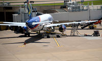 N615NK @ KDFW - Gate E25 DFW - by Ronald Barker