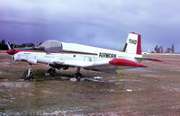 ZK-DHD @ NZRT - Rangiora Airport c. 1978 Topdresser flown by the late Peter Irvine - by Arthur Scarf
