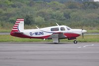 G-MUNI @ EGFH - Visiting M201 SE. - by Roger Winser