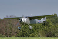 N1ZB @ IA27 - Landing at Antique Airfield, Blakesburg - by alanh