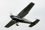 G-EOHL @ EGBR - Cessna 182L Skylane at the Real Aeroplane Club's Helicopter Fly-In, Breighton Airfield, North Yorkshire, September 21st 2014. - by Malcolm Clarke