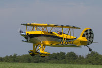 N21GL @ IA27 - Landing at Antique Airfield, Blakesburg - by alanh