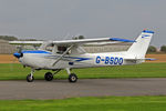 G-BSDO @ EGBR - Cessna 152 at the Real Aeroplane Club's Helicopter Fly-In, Breighton Airfield, North Yorkshire, September 21st 2014. - by Malcolm Clarke