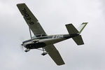 G-EOHL @ EGBR - Cessna 182L Skylane at the Real Aeroplane Club's Helicopter Fly-In, Breighton Airfield, North Yorkshire, September 21st 2014. - by Malcolm Clarke