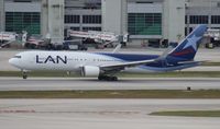 CC-CBJ @ MIA - LAN 767-300 - by Florida Metal