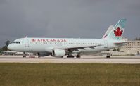 C-FDQQ @ MIA - Air Canada A320 - by Florida Metal