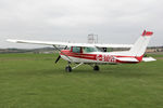 G-BTGW @ X5FB - Cessna 152, Fishburn Airfield UK, September 27th 2014. - by Malcolm Clarke