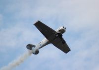 N22NA @ LAL - T-6G aerobatics - by Florida Metal