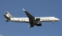 N166HQ @ MCO - Frontier E190 Puffin tail - by Florida Metal