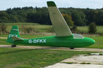 G-DFKX @ EGHL - Gliding Heritage Centre, Lasham - by Chris Hall