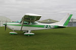 G-AZNO @ X5FB - Cessna 182P Skylane, Fishburn Airfield UK, September 27 2014. - by Malcolm Clarke