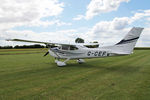 G-CEFV @ X5FB - Cessna 182T Skylane, Fishburn Airfield UK, July 6th 2014. - by Malcolm Clarke