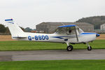 G-BSDO @ EGBR - Cessna 152 at the Real Aeroplane Club's Helicopter Fly-In, Breighton Airfield, North Yorkshire, September 21st 2014. - by Malcolm Clarke