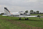 G-CEVS @ EGBR - Cosmik EV-97 Teameurostar UK at the Real Aeroplane Club's Helicopter Fly-In, Breighton Airfield, North Yorkshire, September 21st 2014. - by Malcolm Clarke