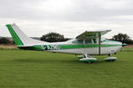 G-AZNO @ X5FB - Cessna 182P Skylane, Fishburn Airfield UK, September 27th 2014. - by Malcolm Clarke