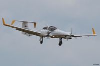 G-DSPY @ EGXW - On approach to Waddington Airshow 2014 - by Clive Pattle