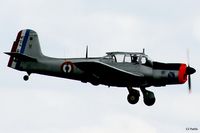 G-MSAL @ EGXW - On approach to Waddington Airshow 2014 - by Clive Pattle