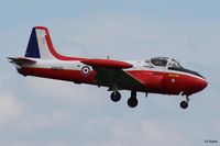 G-BVEZ @ EGXW - On approach to Waddington Airshow 2014 - by Clive Pattle