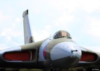 XM607 @ EGXW - Close up on display at Waddington - by Clive Pattle
