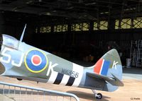 MK356 @ EGXC - Parked up at the BBMF hangar, RAF Coningsby - by Clive Pattle