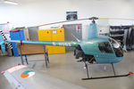 G-HUGS - G-HUGS Robinson R22 in the Engineering department at Carlow College, Ireland - by Pete Hughes