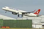 TC-JSK @ EGCC - TC-JSK (Kula), 2013 Airbus A321-231, c/n: 5663 of Turkish Airlines at Manchester - by Terry Fletcher
