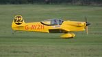 G-AYZH @ EGTH - 2. G-AYZH departing the rousing season finale Race Day Air Show at Shuttleworth, Oct. 2014. - by Eric.Fishwick