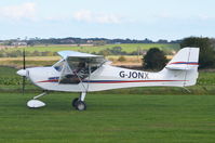 G-JONX @ X3CX - About to depart. - by Graham Reeve