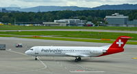 HB-JVI @ LSZH - Helvetic, is here taxiing to the gate at Zürich-Kloten(LSZH) - by A. Gendorf