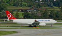 TC-JDS @ LSZH - Turkish Airlines Cargo, seen here on taxiway H, shortly after landing at Zürich-Kloten(LSZH) - by A. Gendorf