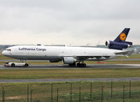 D-ALCL @ EDDF - Trackted to the Lufthansa Cargo area... - by Shunn311