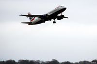 G-EUUR @ EGCC - Take off from Manchester - by Clive Pattle