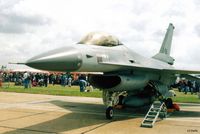 J-196 @ EGUN - Scanned from print. Pictured in the static display line-up at the Mildenhall Air Show May '96 - by Clive Pattle