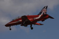 XX322 @ LMML - HS Hawk T.1A XX322 Red Arrows RAF - by Raymond Zammit