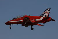 XX310 @ LMML - HS Hawk T.1W XX310 Red Arrows RAF - by Raymond Zammit