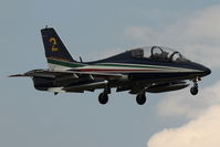 MM54480 @ LMML - MB339 MM54480/2 Frecce Tricolori Italian Air Force - by Raymond Zammit