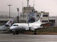 G-GNTB @ EGPD - At rest at Aberdeen - by Clive Pattle